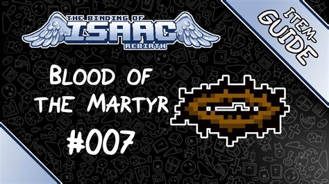 binding of isaac item martyr.